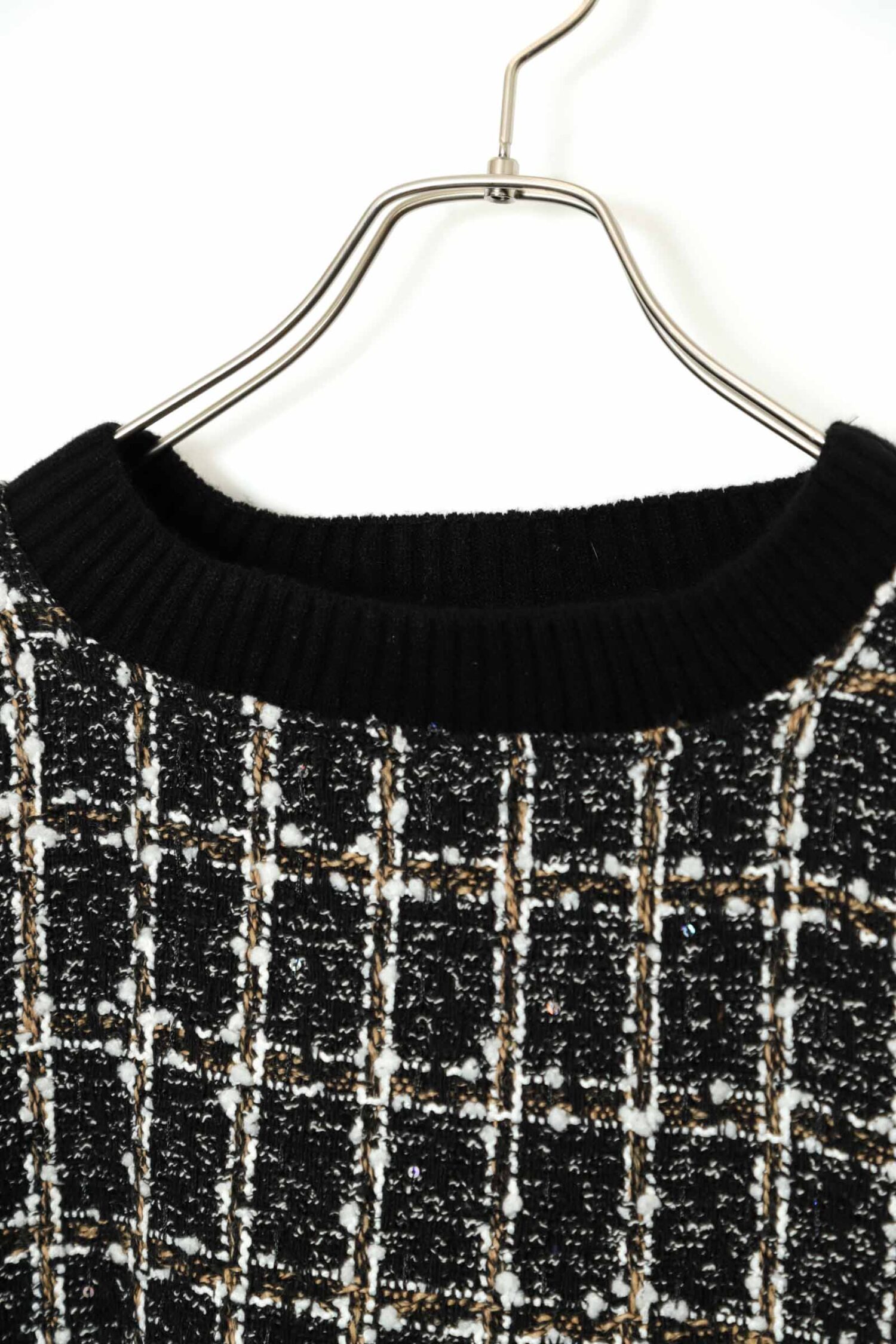Alternative view of VINTAGE SHORT KNITED SWEATER/L