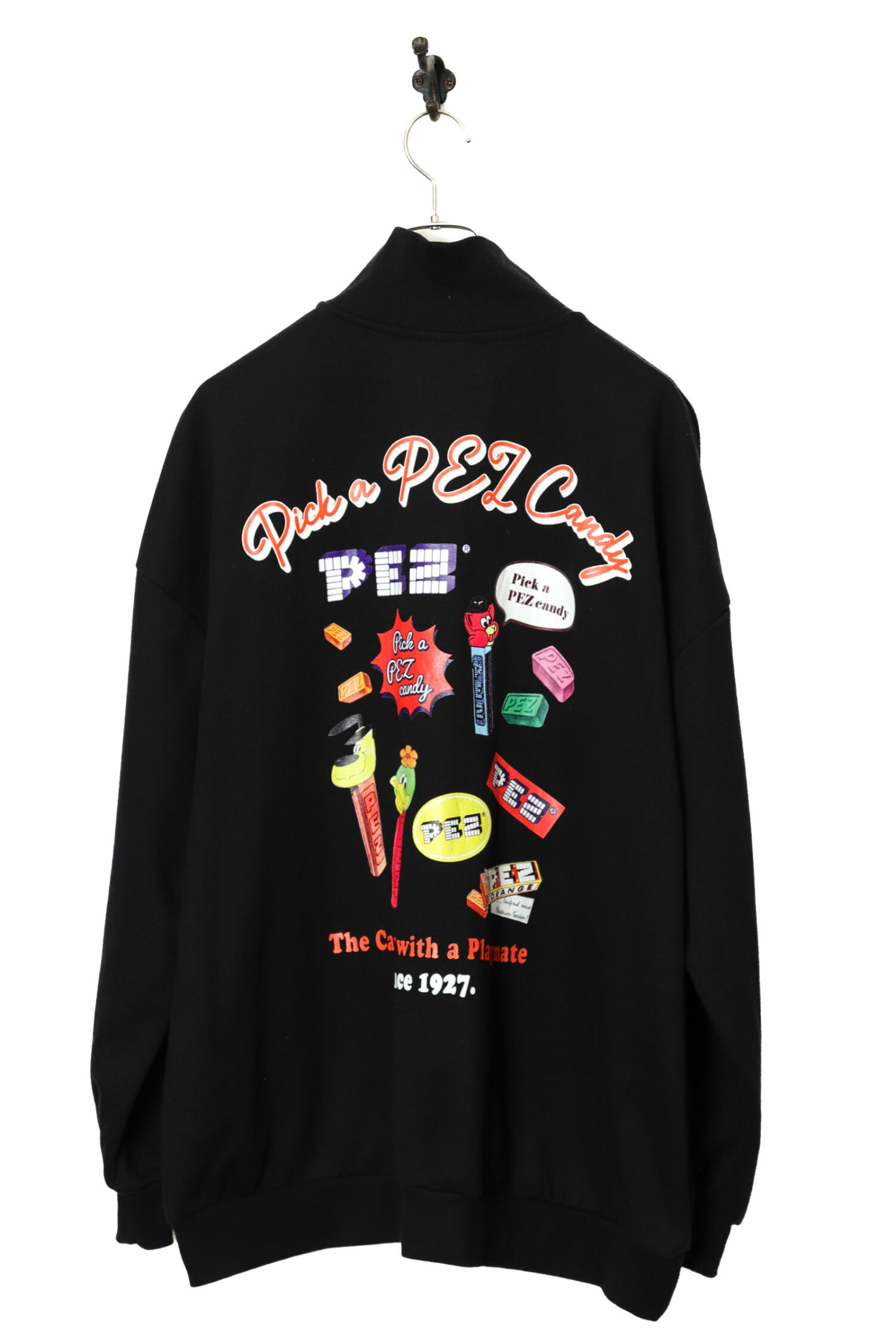 USED PRINT PULL-OVER SWEAT SHIRT/XL