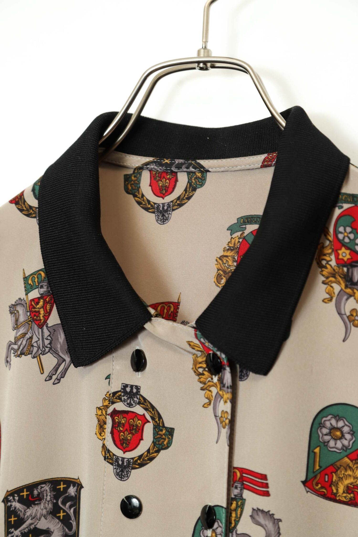 Alternative view of VINTAGE PRINTED PULL-OVER SHIRT/L