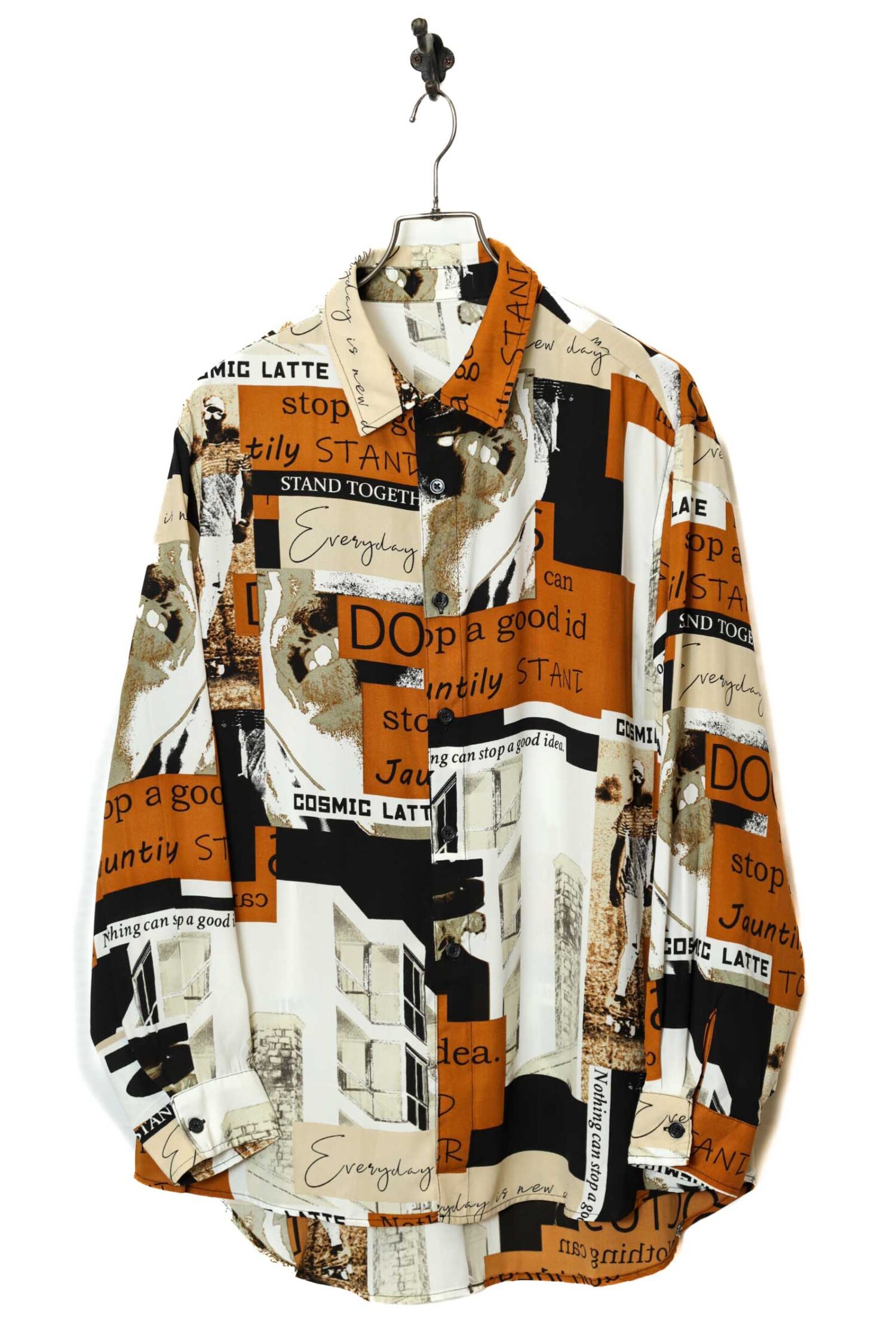 VINTAGE PRINTED SHIRT/XL