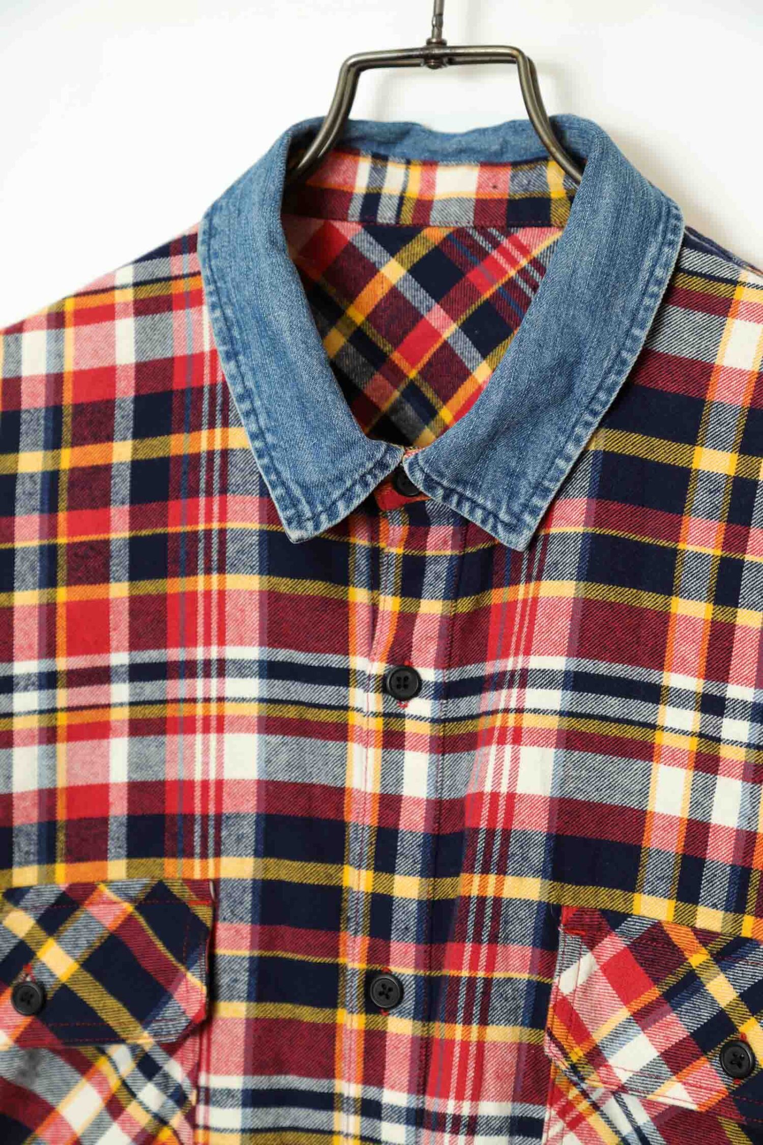 Alternative view of VINTAGE CHECK SHIRT/XL