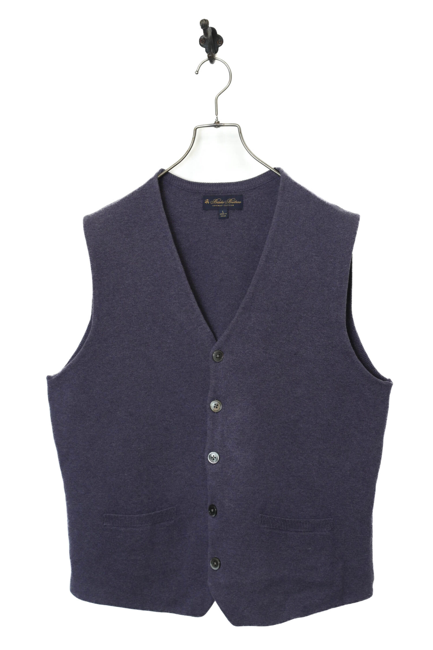 USED BROOKS BROTHERS VEST/L