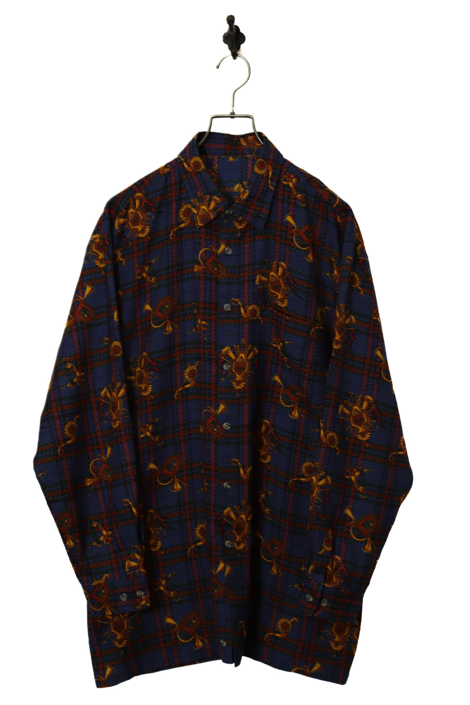 VINTAGE PRINTED SHIRT/L