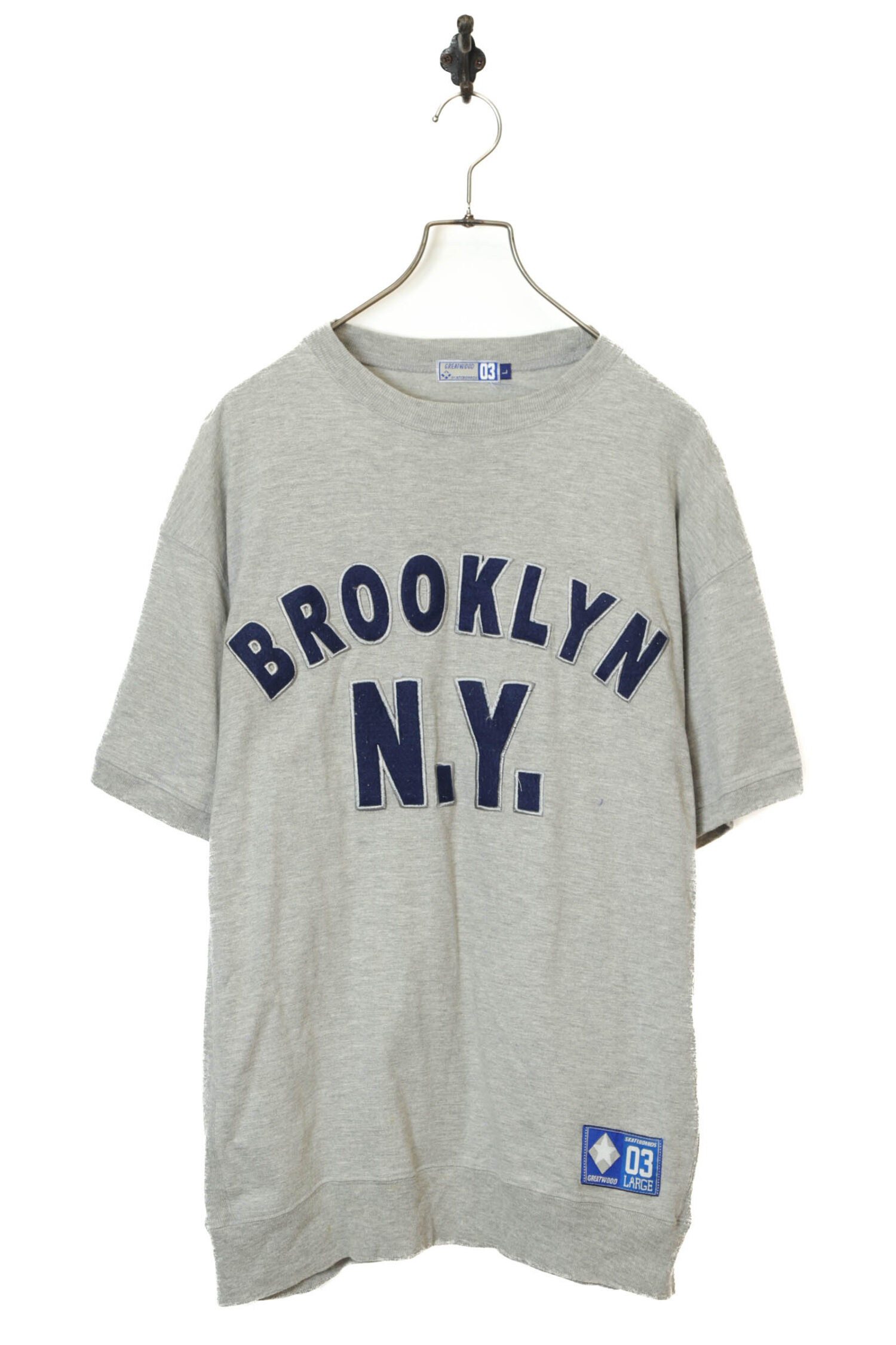 USED PRINTED T-SHIRT/L