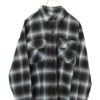 VINTAGE CHECK PATTERN SHIRT/XL