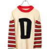 VINTAGE PATTERN KNITED SWEATER/XL