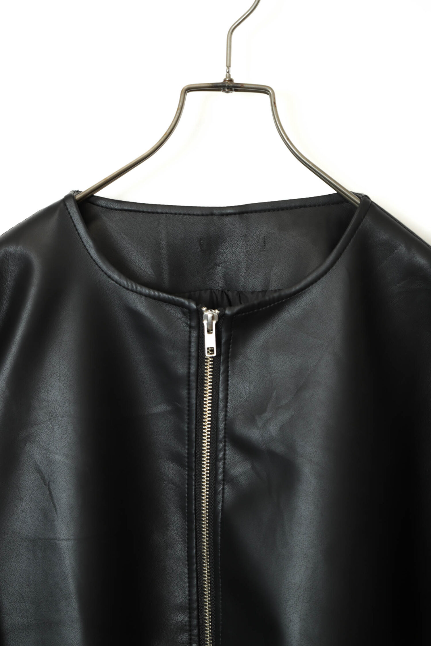 Alternative view of VINTAGE FAKE LEATHER JACKET/XL