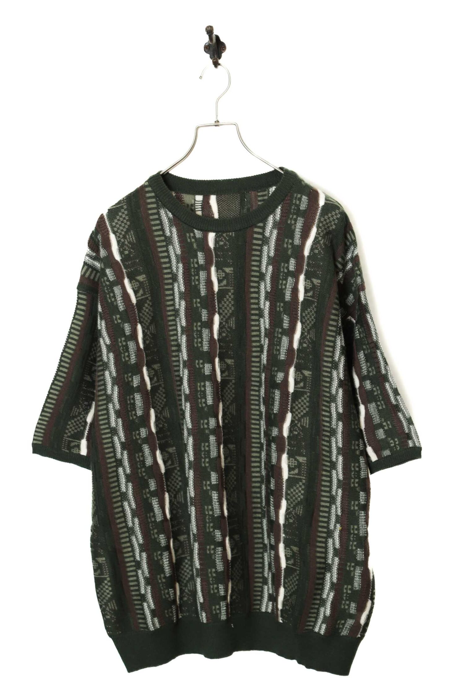 VINTAGE KNITED T-SHIRT/XL