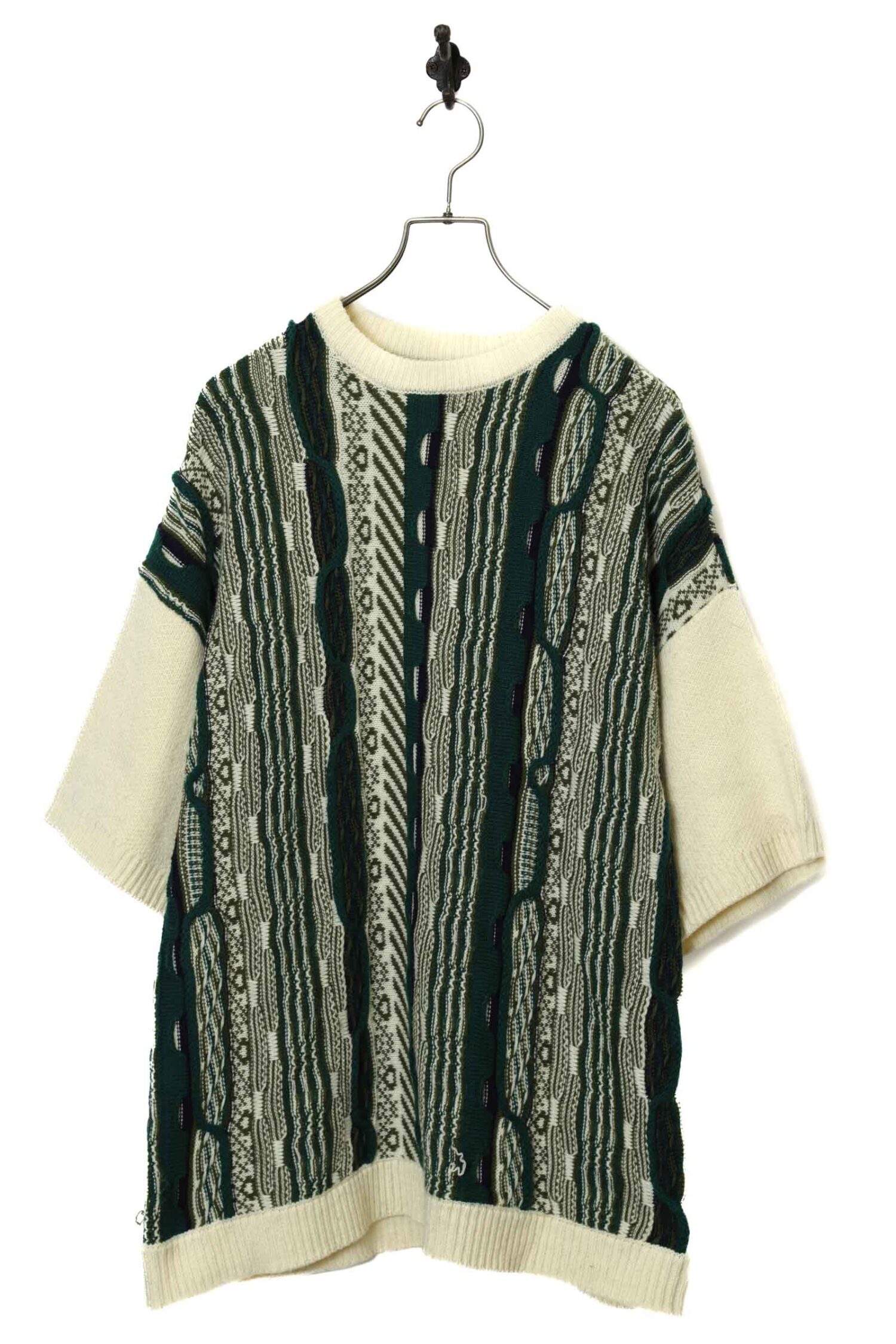 VINTAGE KNITED T-SHIRT/XL