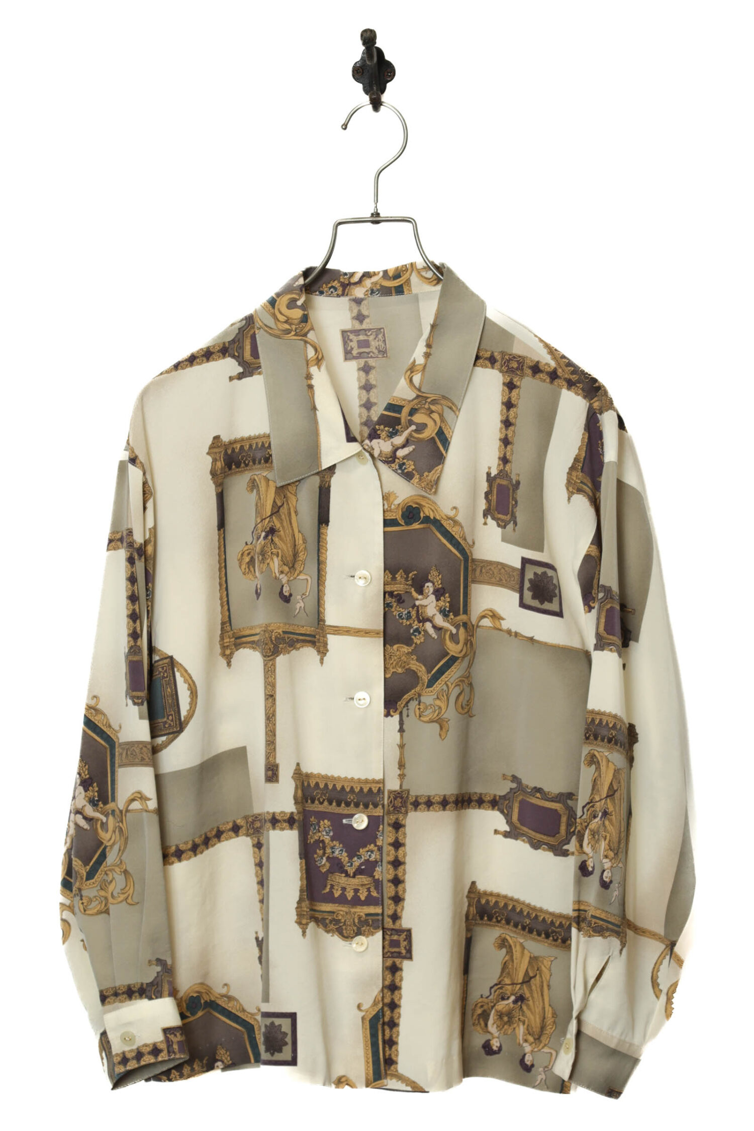 VINTAGE PRINTED SHIRT/M