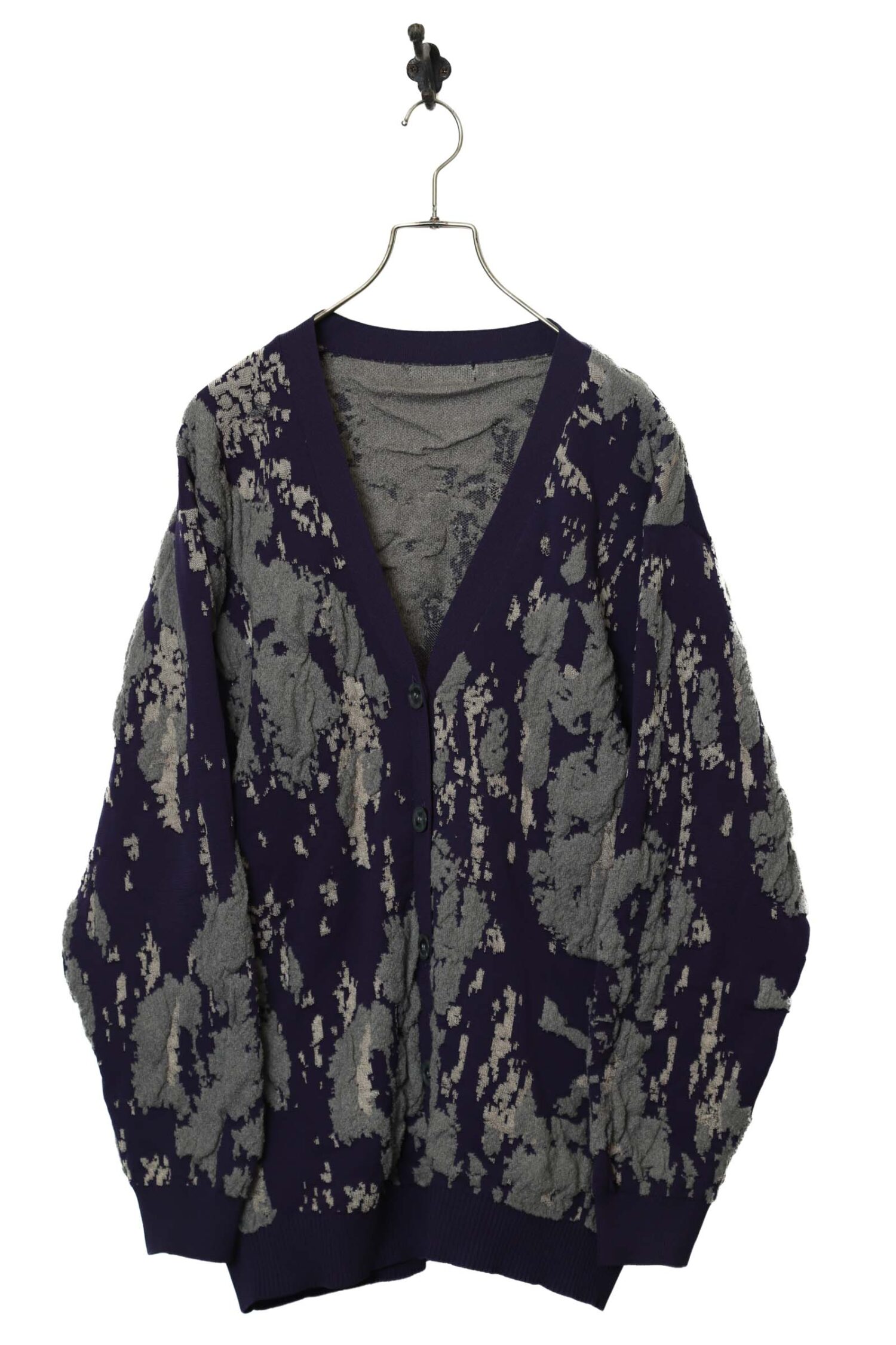 VINTAGE KNITED CARDIGAN/XL