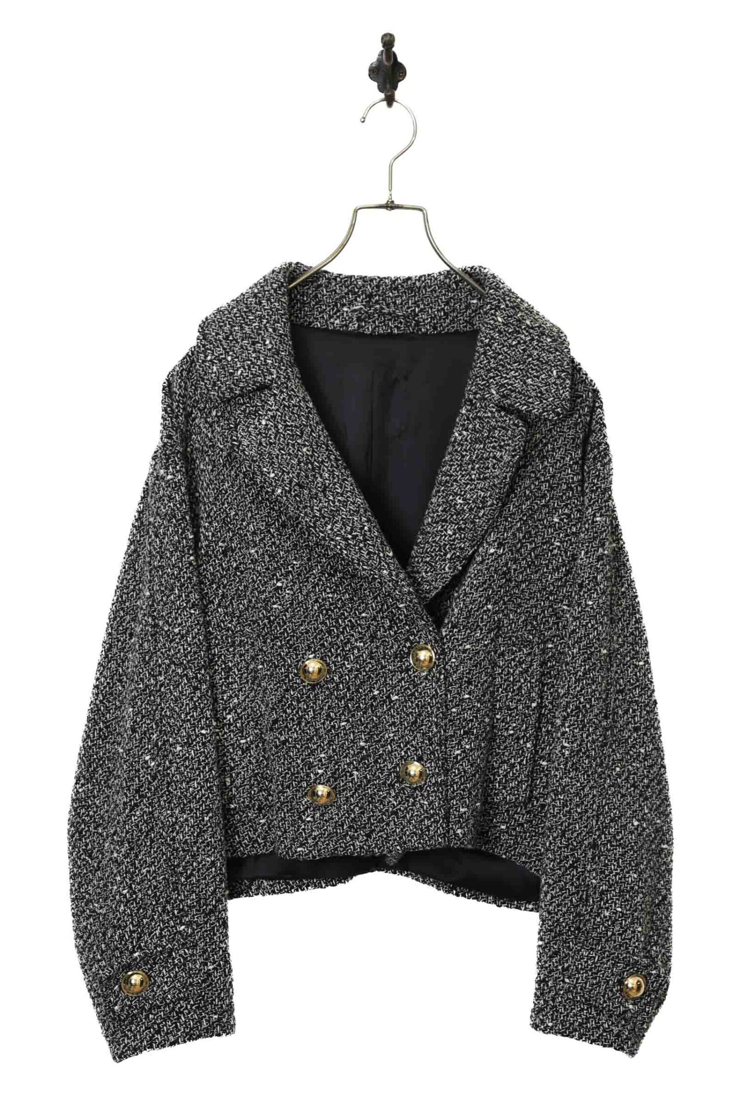 VINTAGE SHORT DESIGN JACKET/L