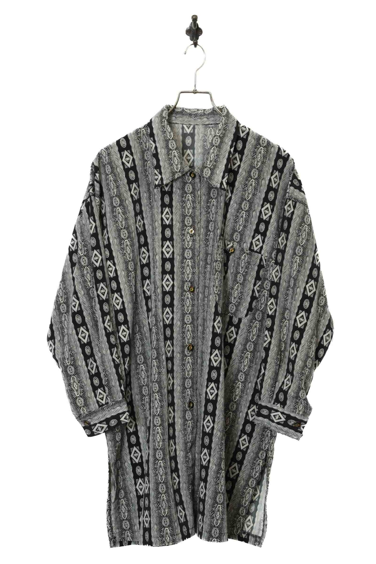 VINTAGE PRINTED SHIRT/XL