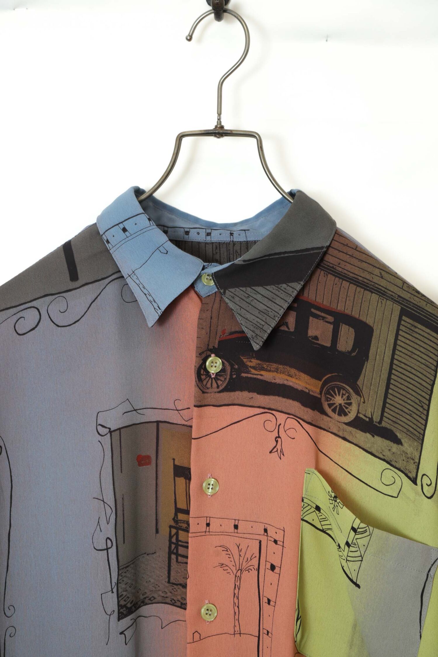 Alternative view of VINTAGE PRINTED SHIRT/L