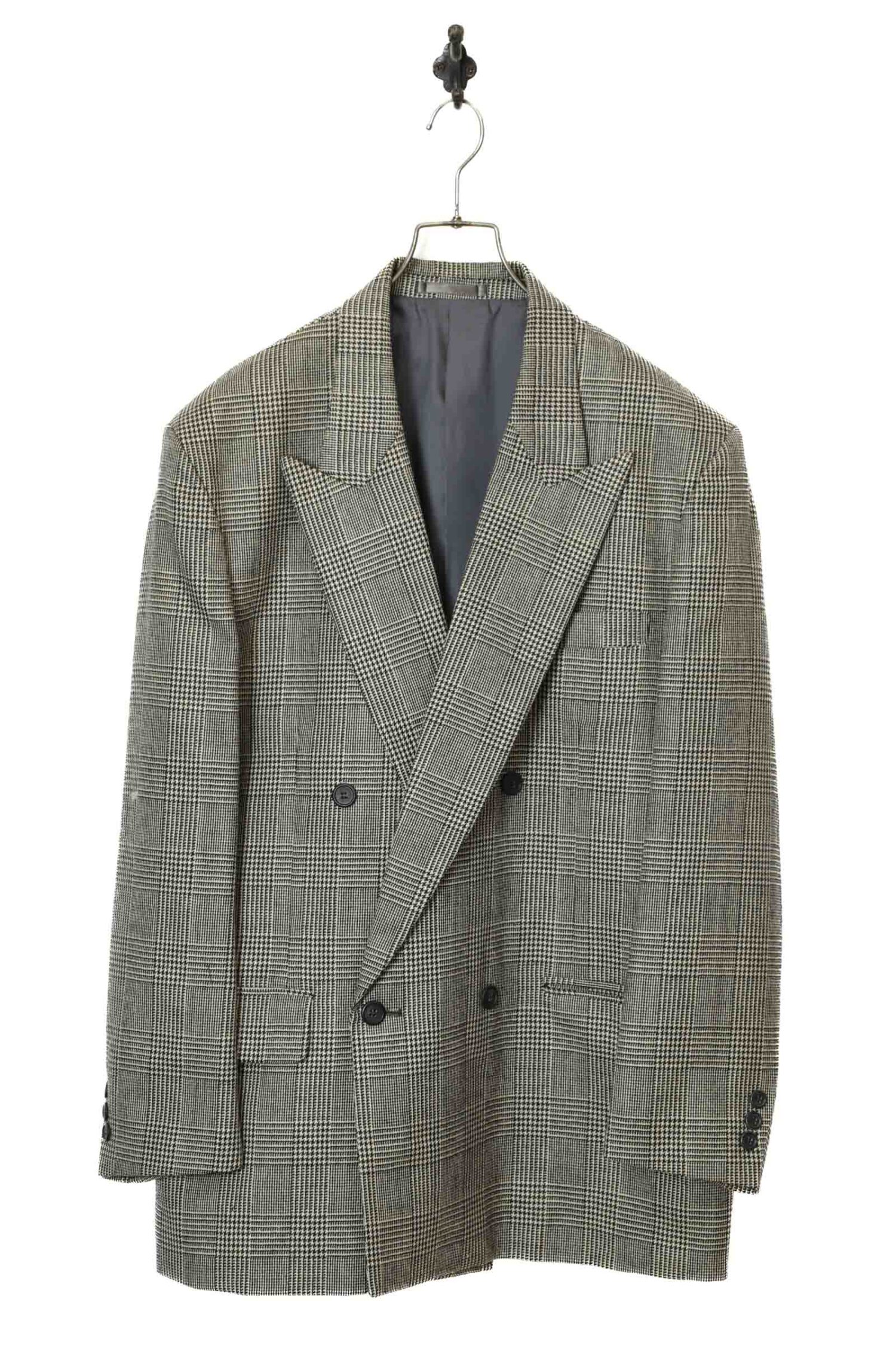 VINTAGE DOUBLE TAILORED JACKET/L