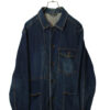 VINTAGE DENIM COVERALL JACKET/L