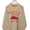 VINTAGE DESIGN KNITED SWEATER/L