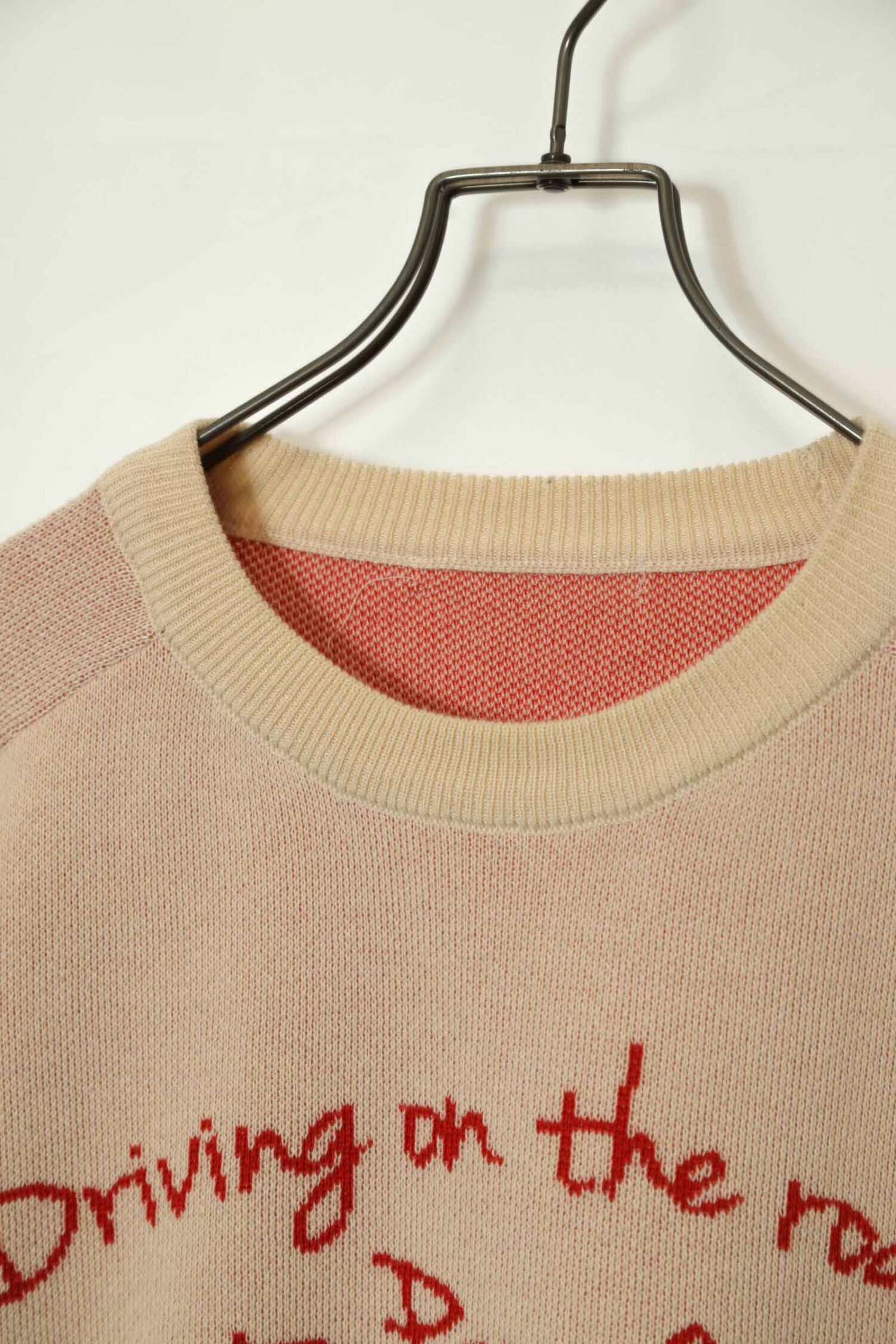 Alternative view of VINTAGE DESIGN KNITED SWEATER/L