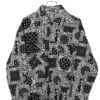 VINTAGE PRINTED SHIRT JACKET/XL
