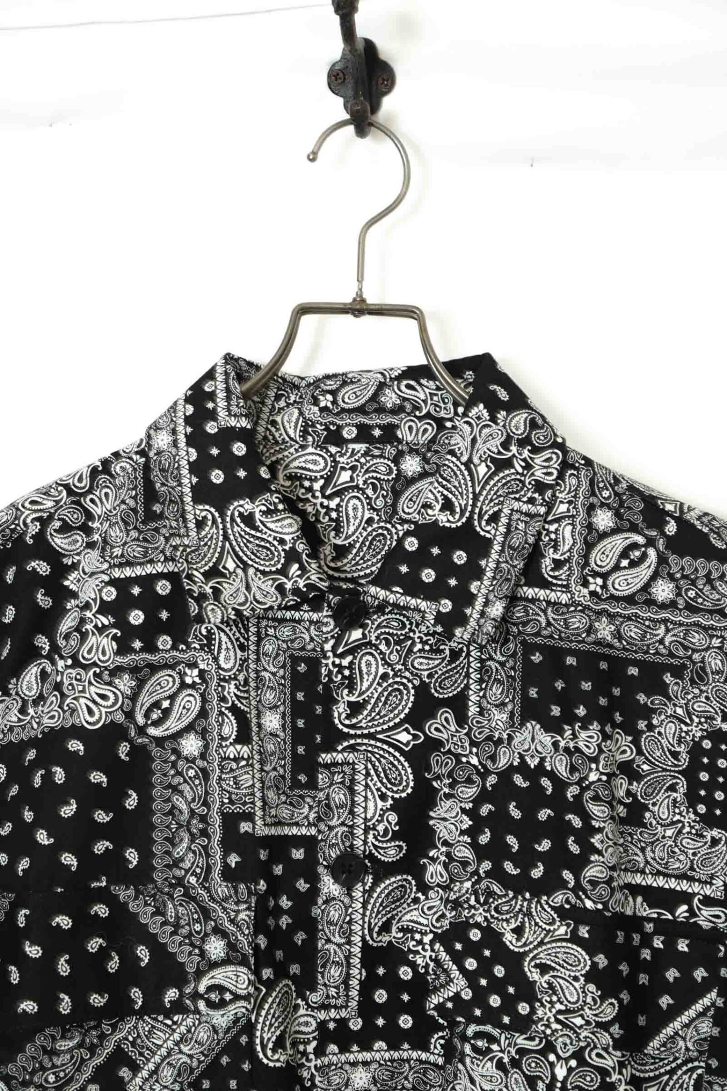 Alternative view of VINTAGE PRINTED SHIRT JACKET/XL