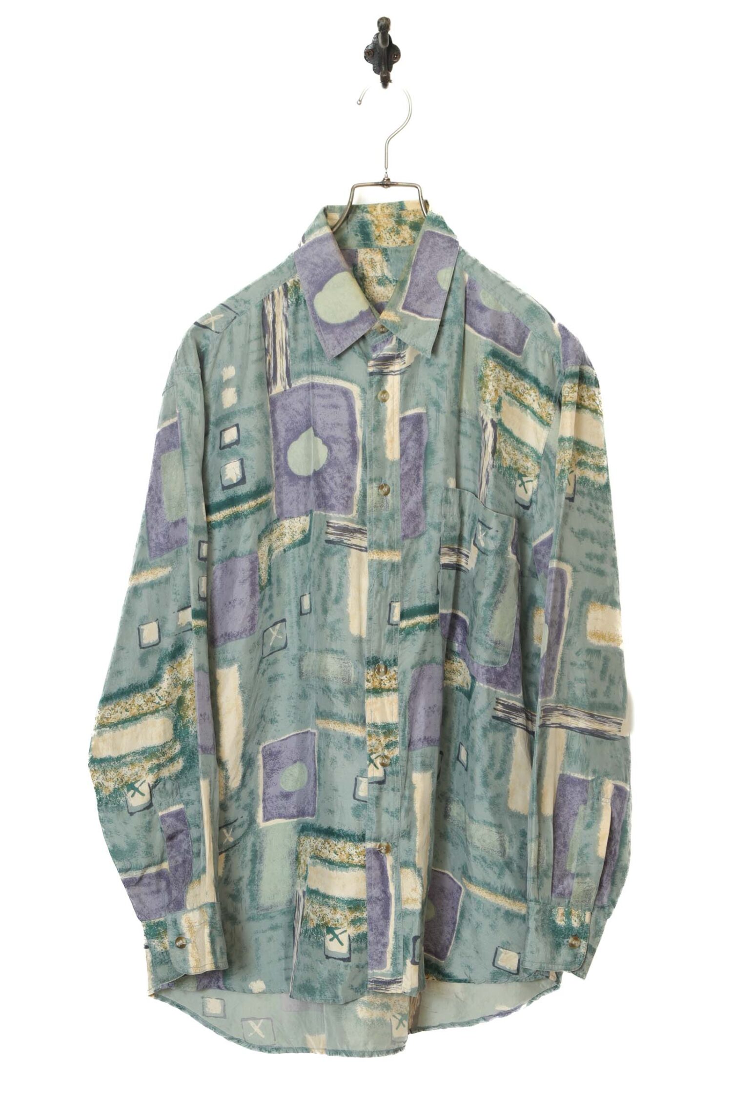 VINTAGE PRINTED SHIRT/M