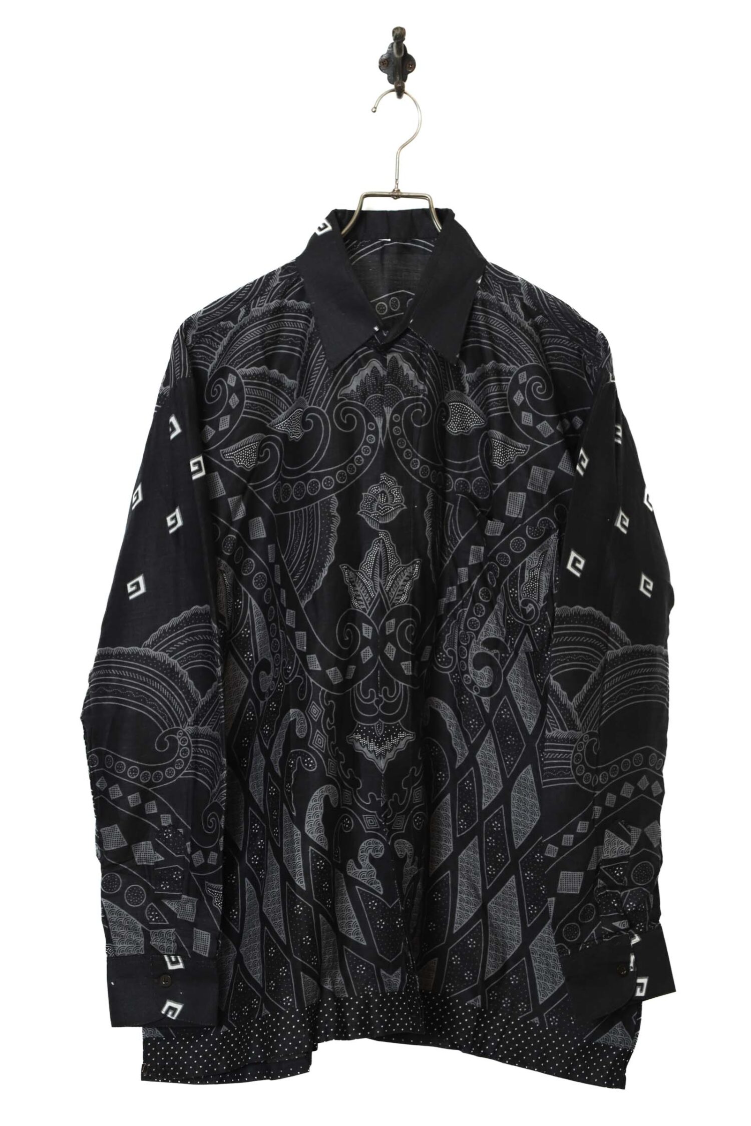 VINTAGE PRINTED SHIRT/L