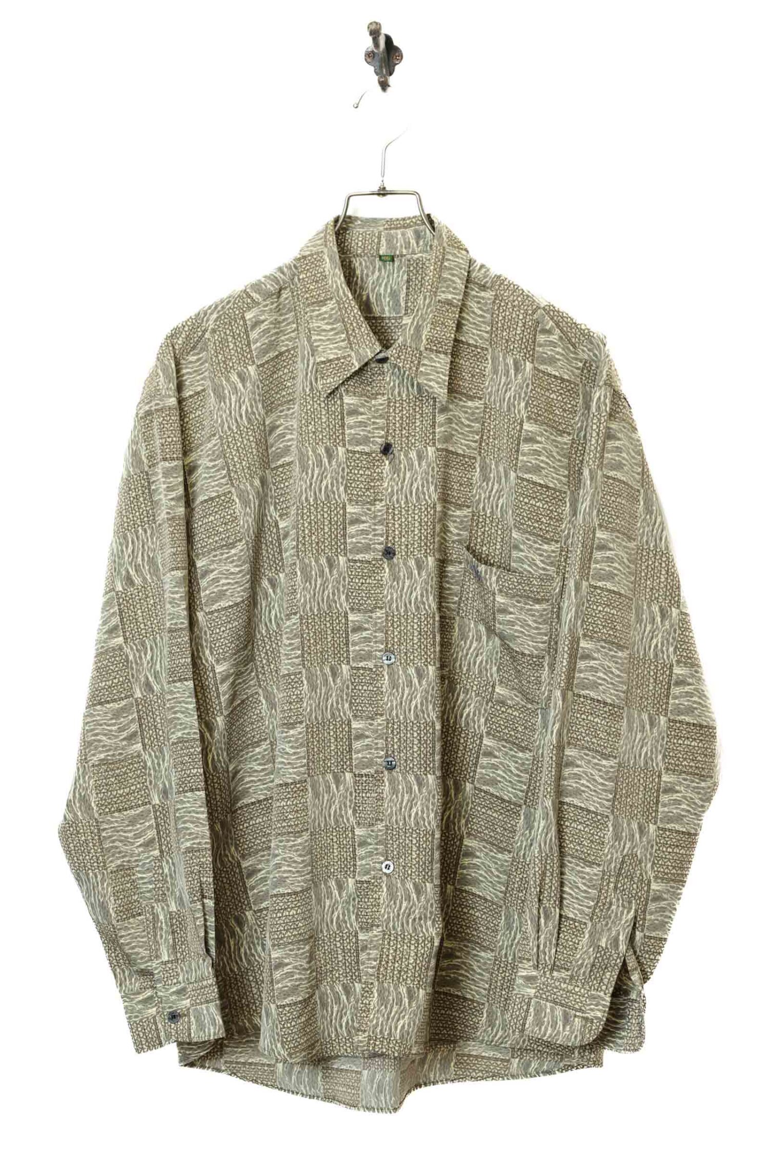 VINTAGE PRINTED SHIRT/L