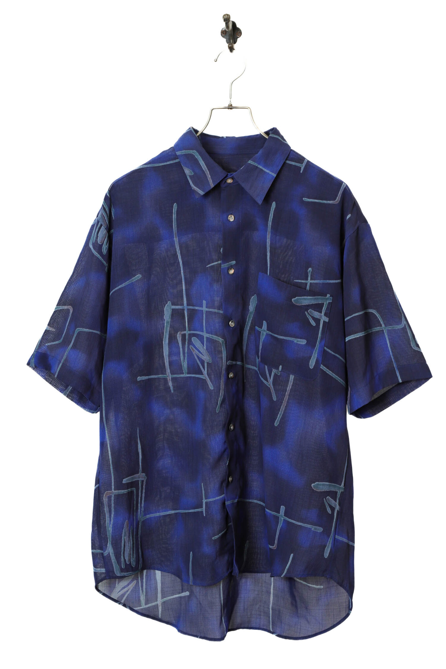 VINTAGE PRINTED SHIRT/XL
