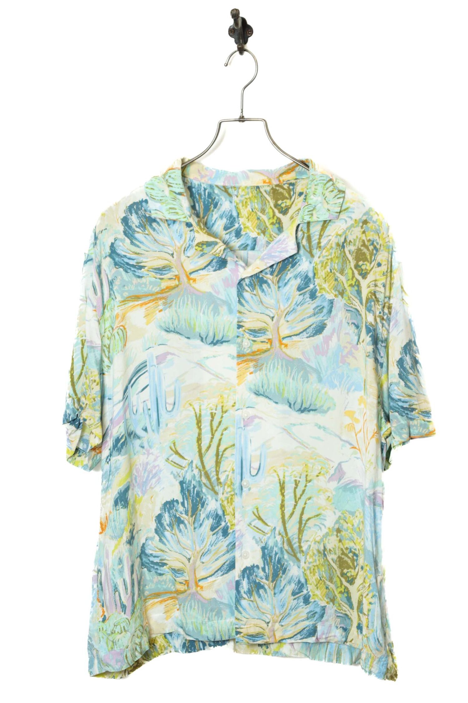 VINTAGE PRINTED SHIRT/L