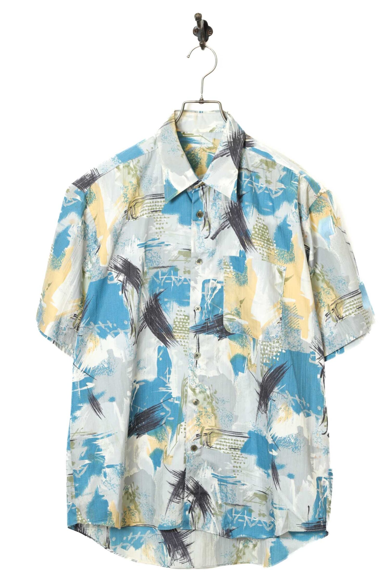 VINTAGE PRINTED SHIRT/L