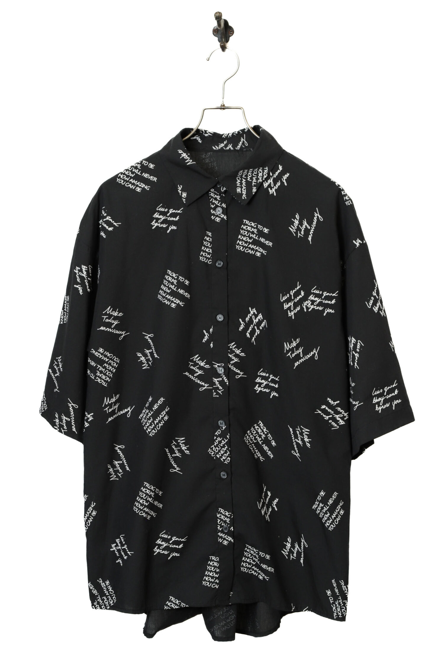 VINTAGE PRINTED SHIRT/XL