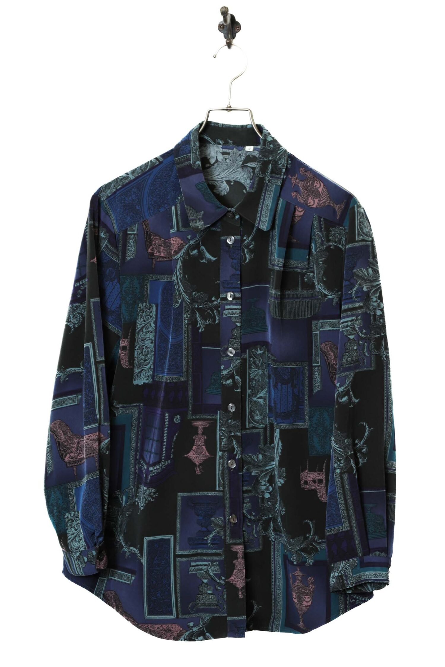 VINTAGE PRINTED SHIRT/L