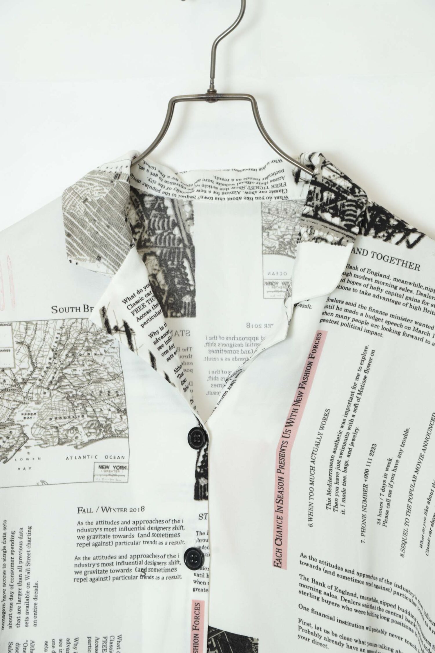 Alternative view of VINTAGE PRINTED SHIRT/XL