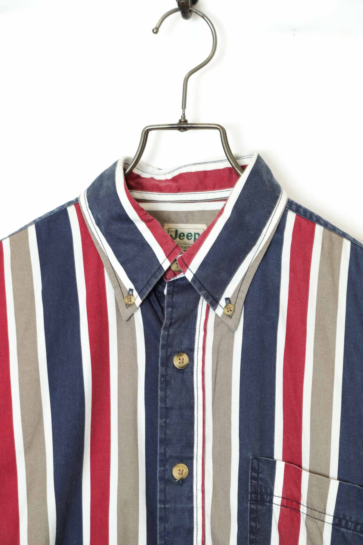 Alternative view of USED JEEP STRIPE SHIRT/L