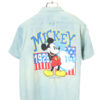 USED DISNEY PRINTED DENIM SHIRT/M