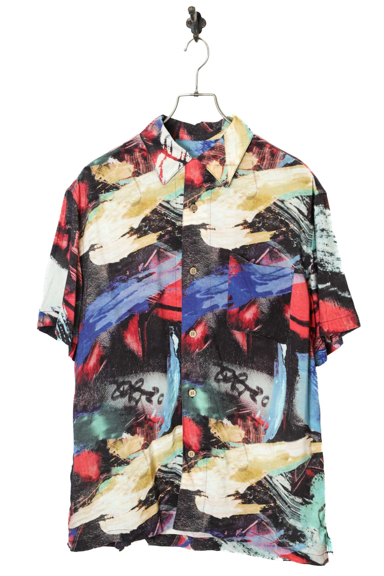 VINTAGE PRINTED SHIRT/L