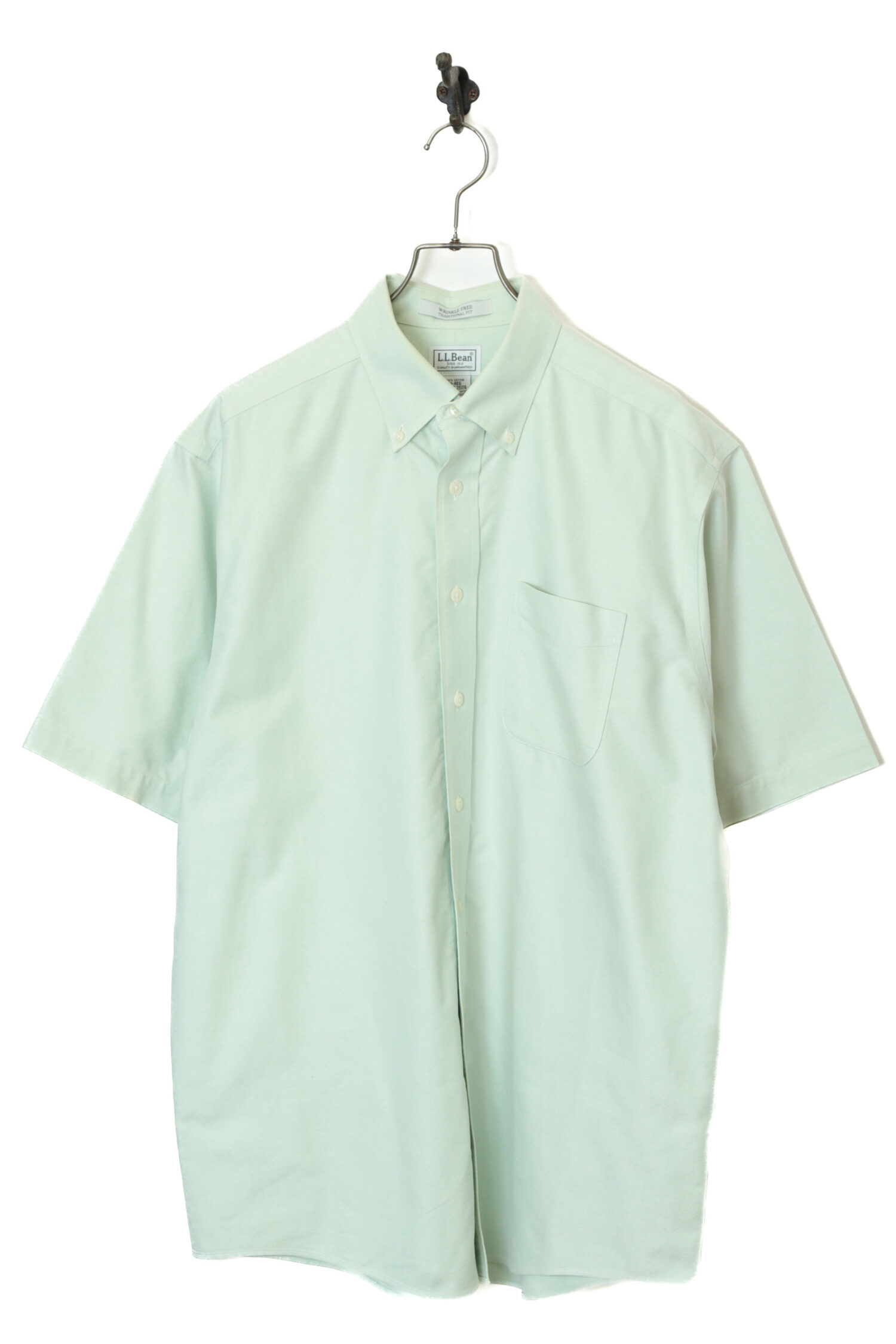 USED L.L.BEAN HALF SLEEVE SHIRT/L