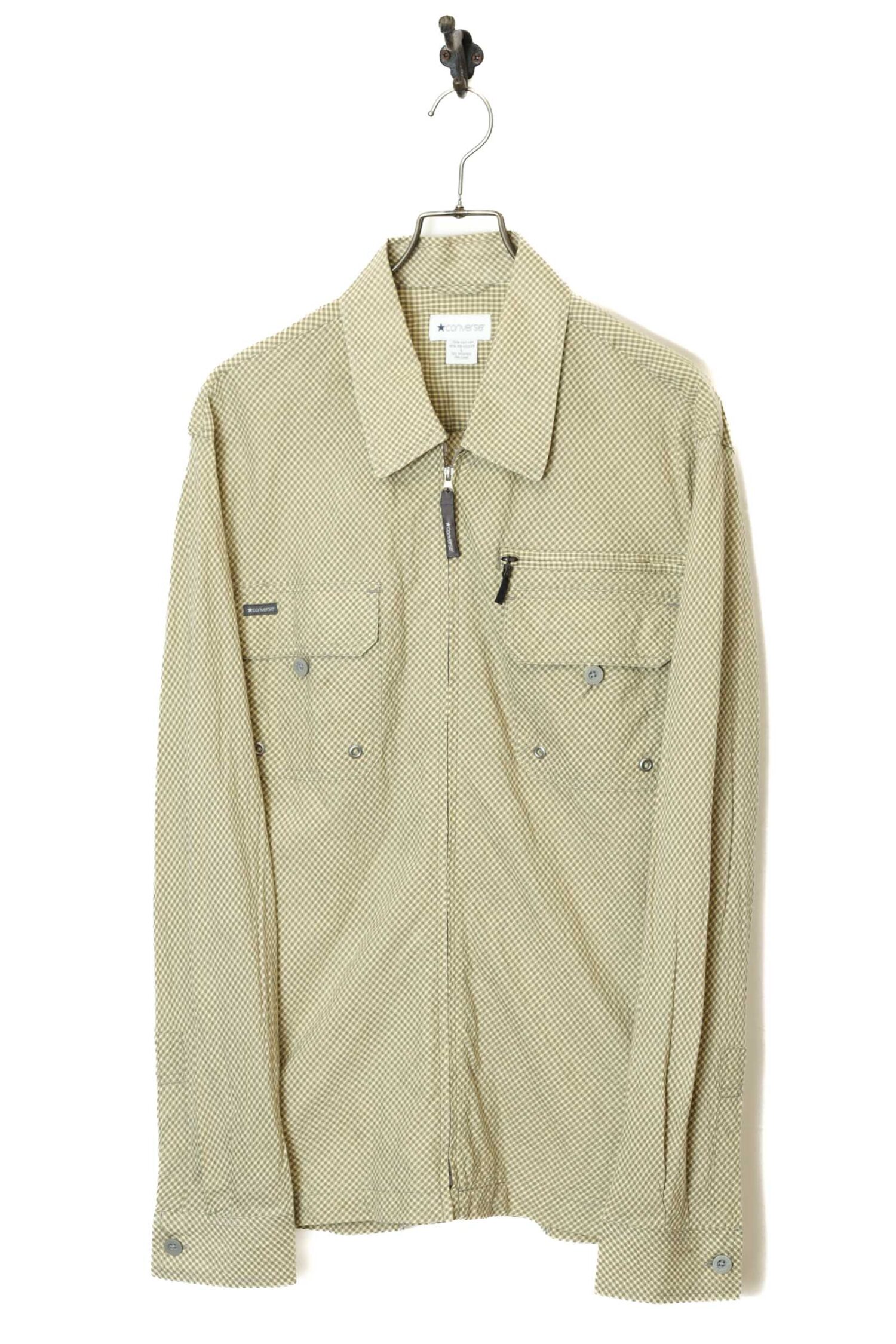 USED CONVERSE CHECK SHIRT/L