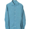 VINTAGE LINEN LONG SLEEVE SHIRT/L