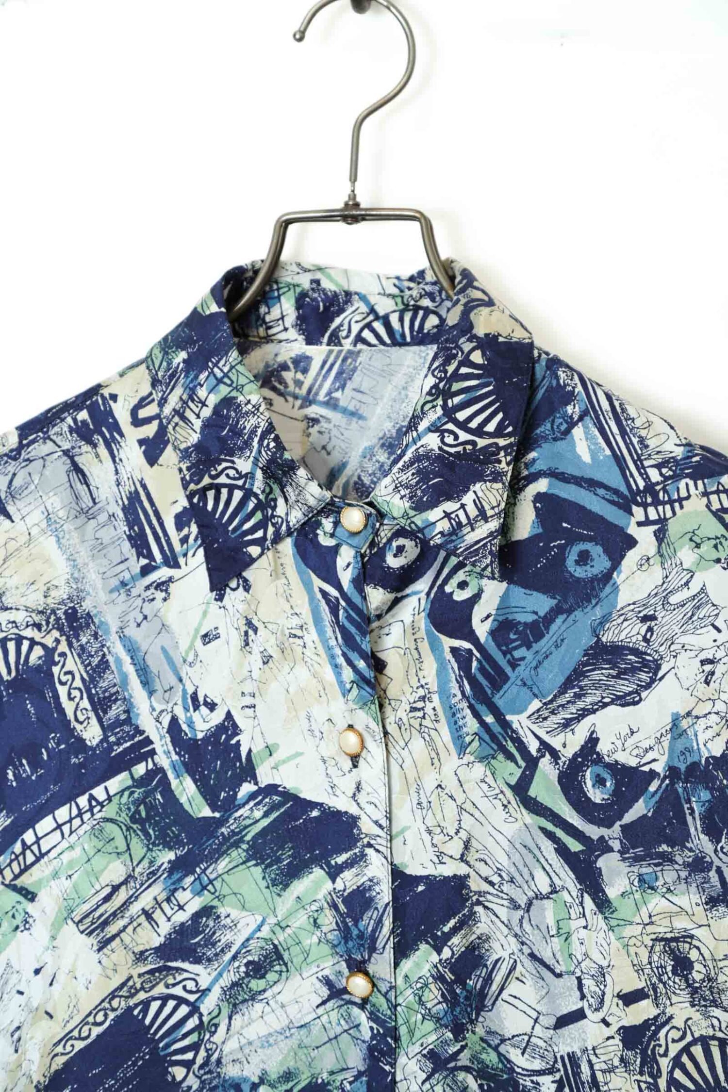 Alternative view of VINTAGE PRINTED SHIRT/L