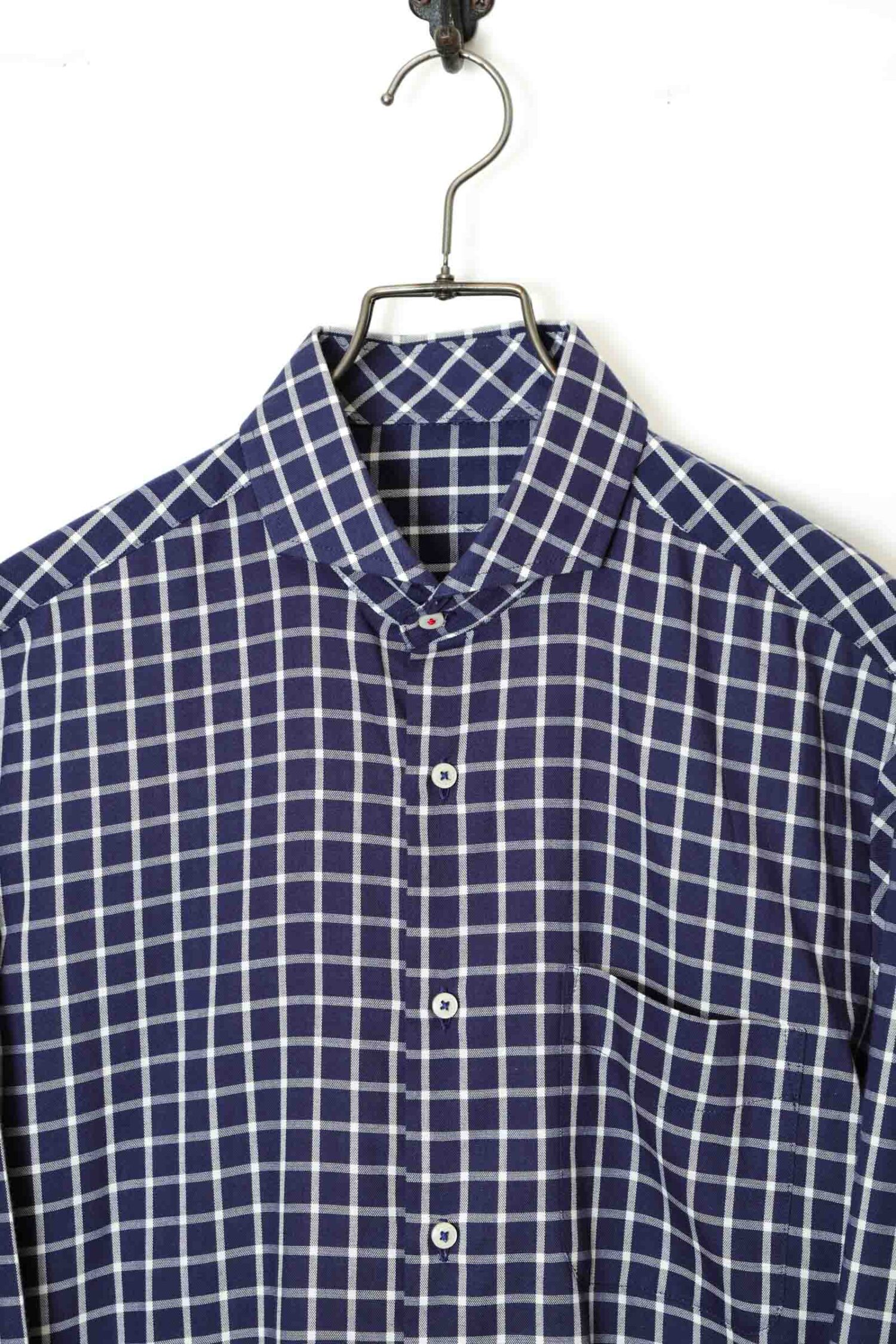 Alternative view of VINTAGE CHECK PATTERN SHIRT/M