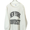 USED NYU PRINTED SWEAT SHIRT/M
