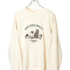 VINTAGE EMBROIDERY SWEAT SHIRT/XL