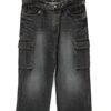 VINTAGE WIDE DENIM CARGO PANTS/W92
