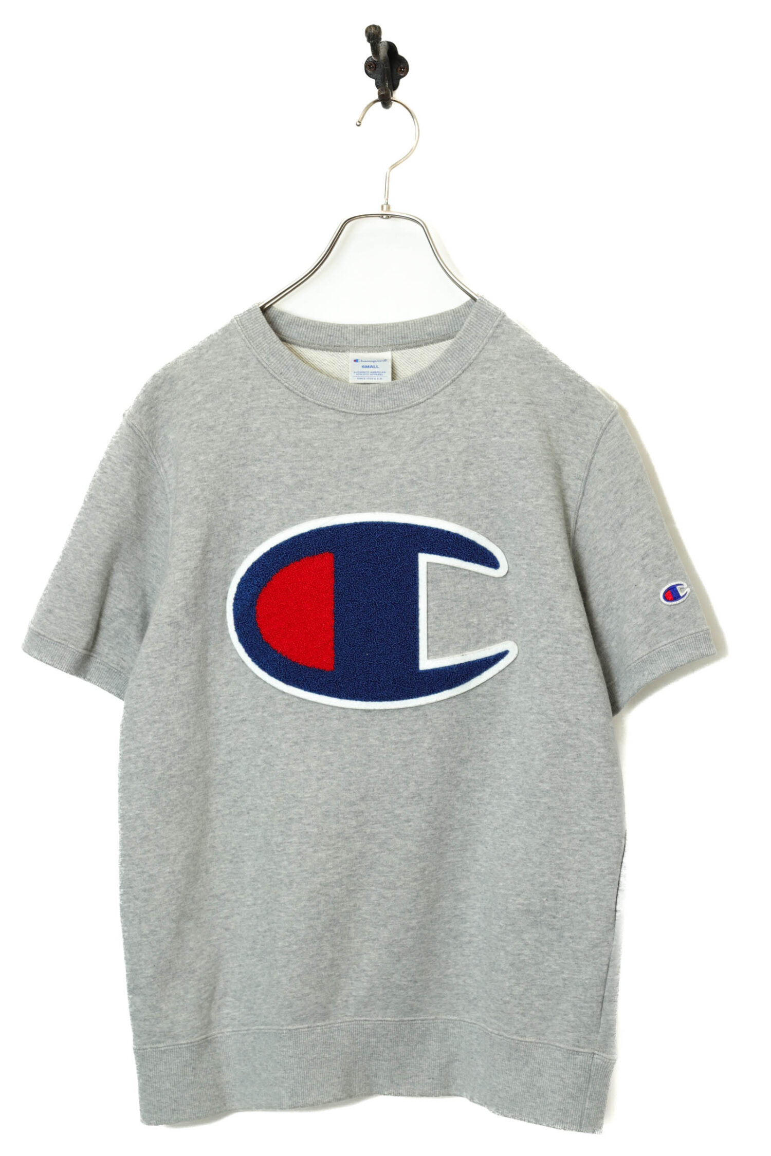 USED CHAMPION SWEAT T-SHIRT/S