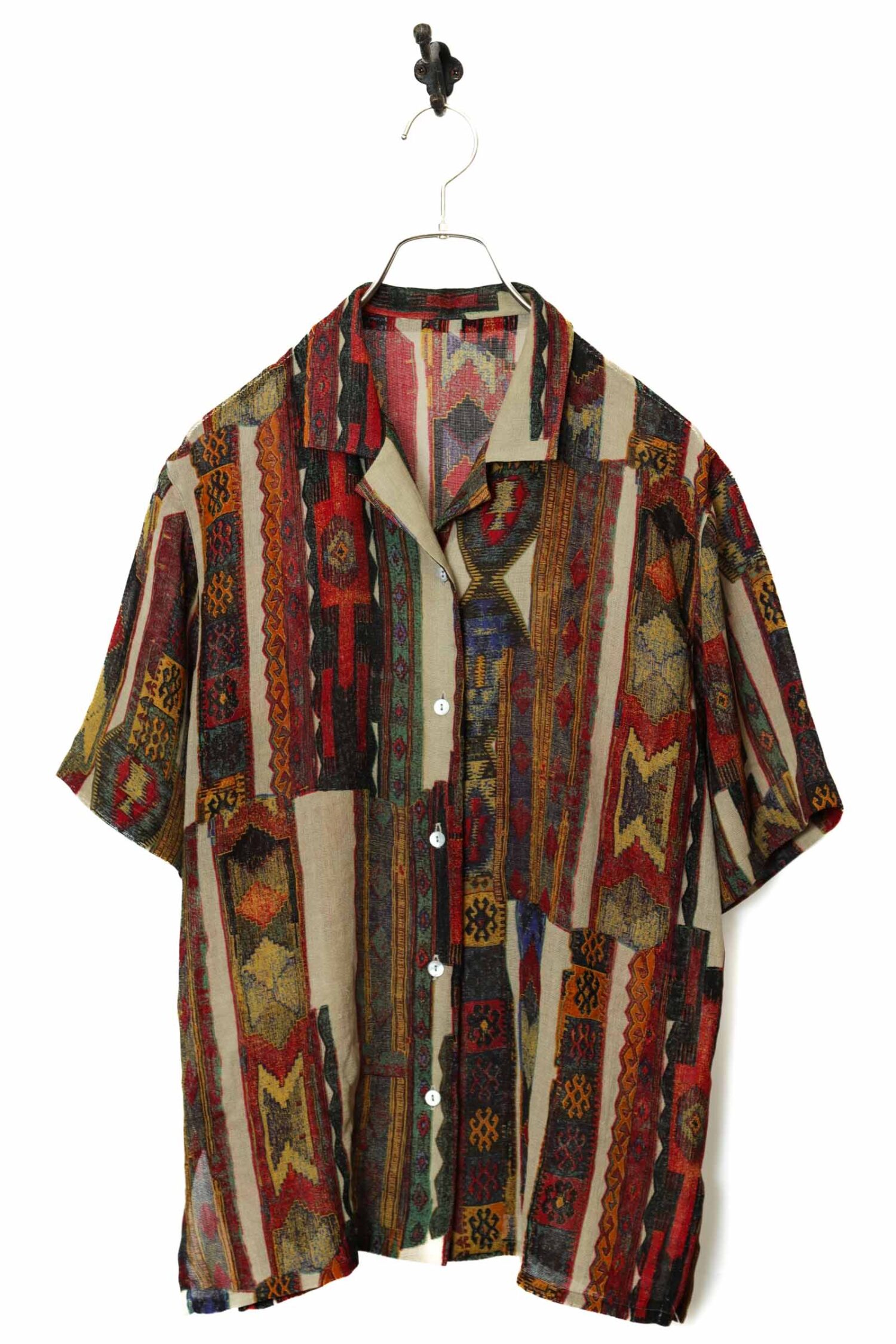 VINTAGE PRINTED SHIRT/L