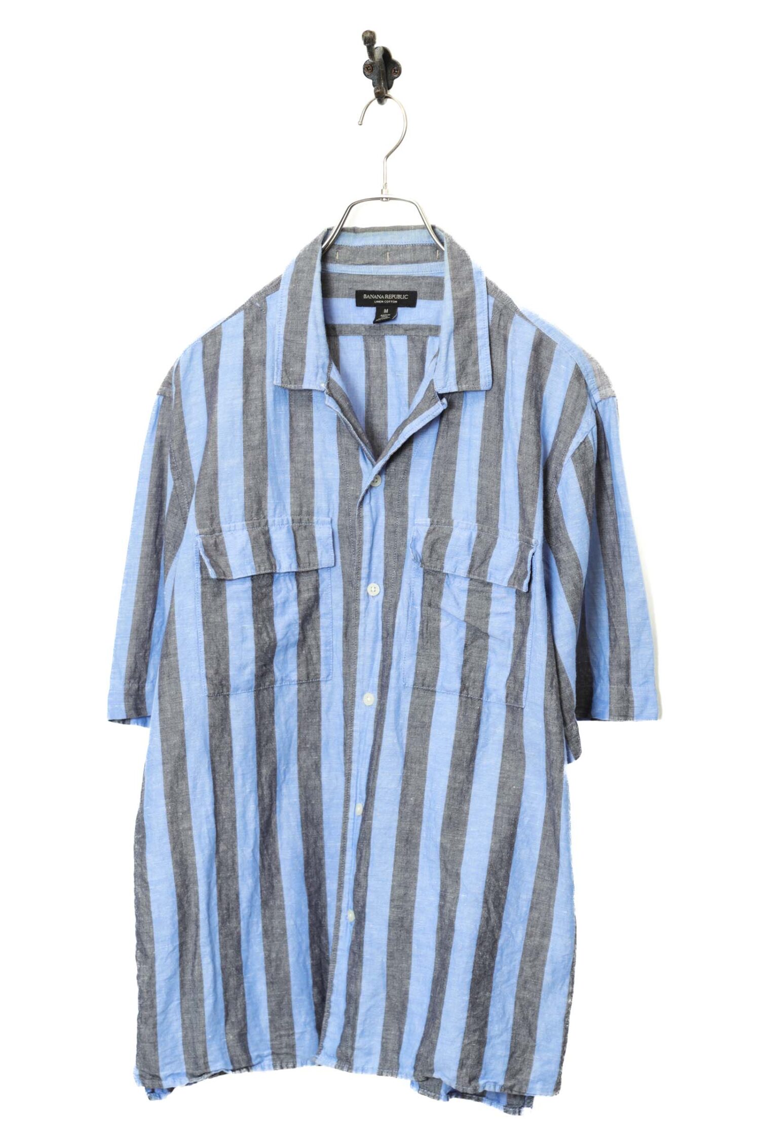 USED BANANA REPBLIC STRIPE SHIRT/M