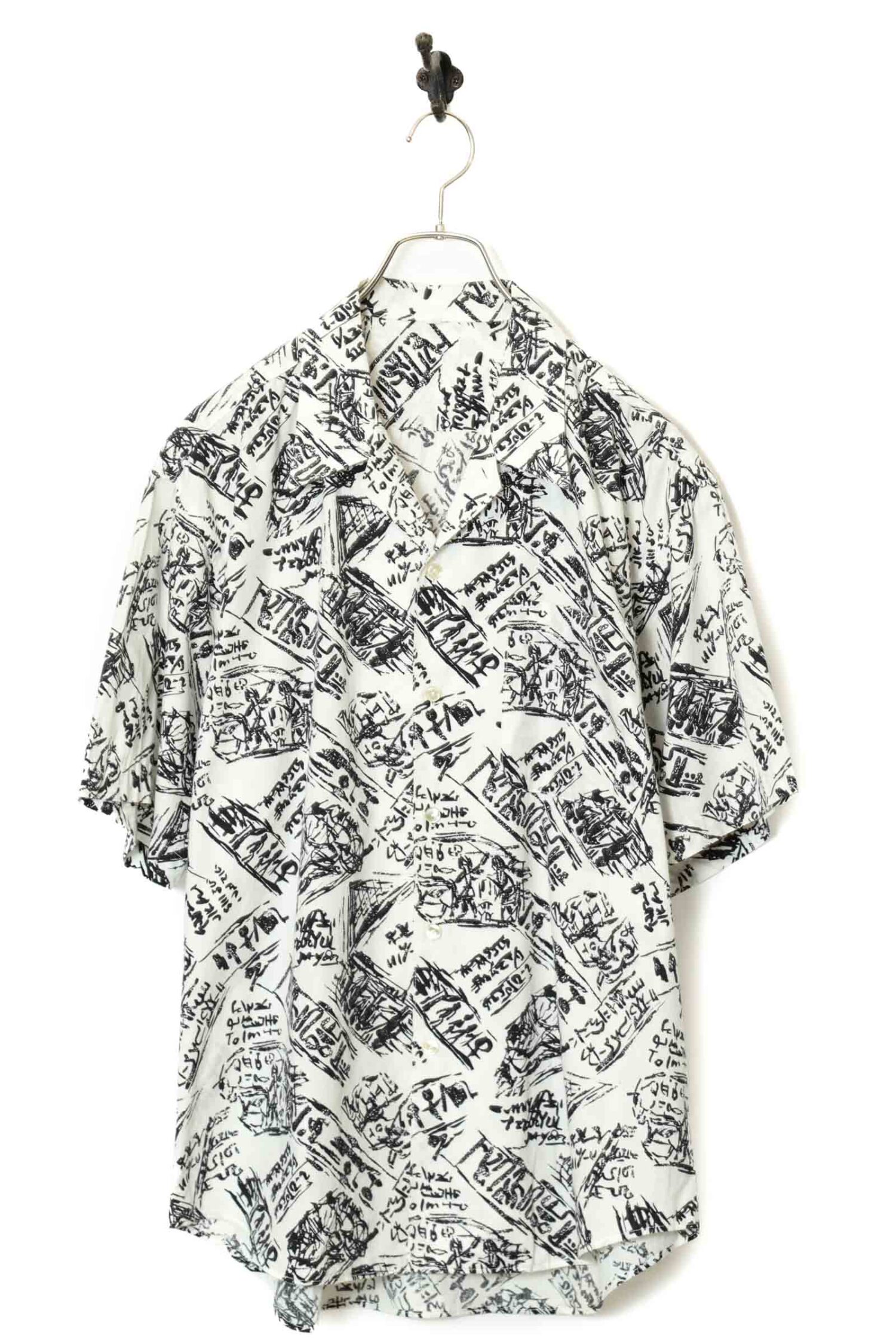VINTAGE PRINTED SHIRT/XL