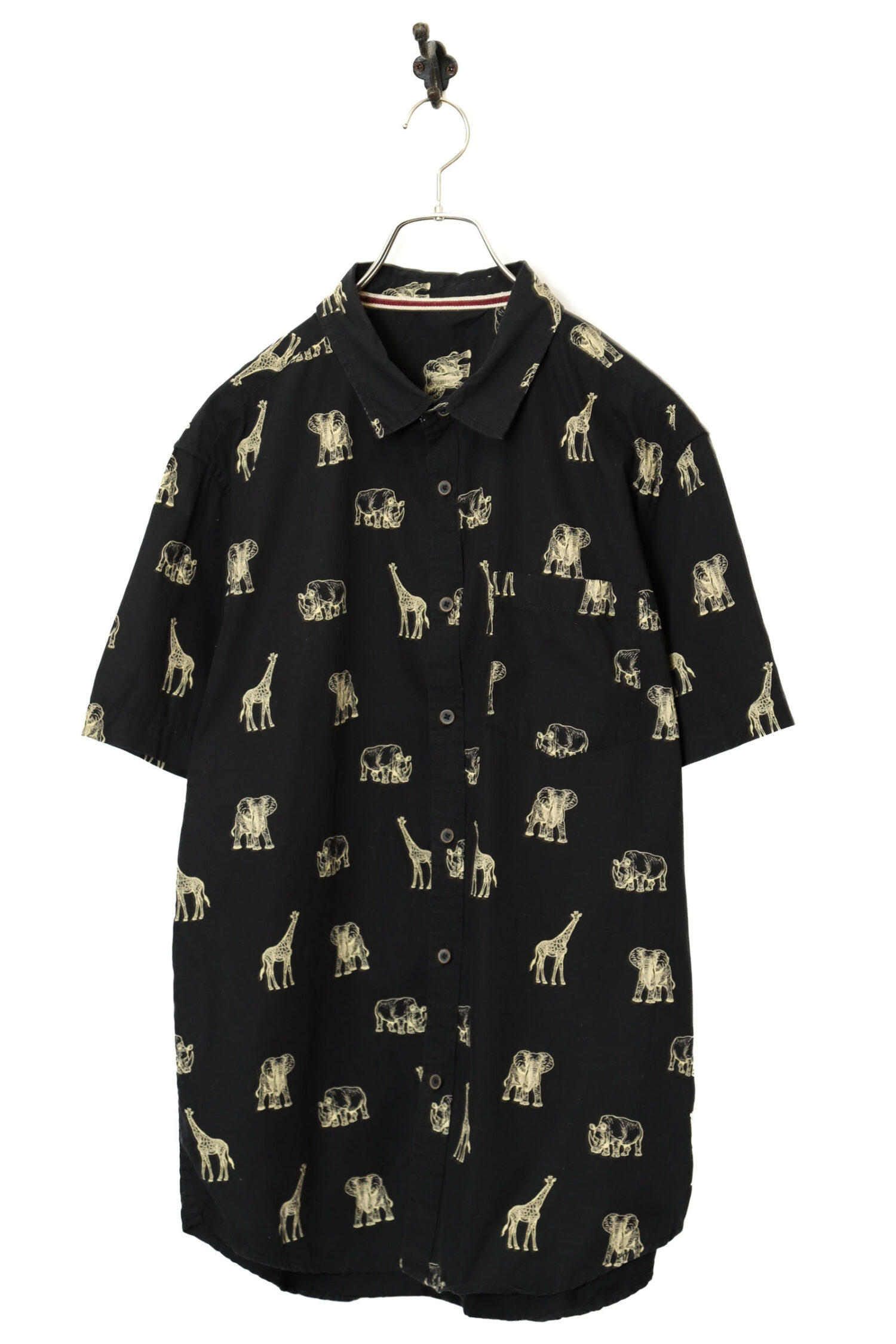 VINTAGE PRINTED SHIRT/L