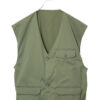 VINTAGE MILITARY DESIGN VEST/XL